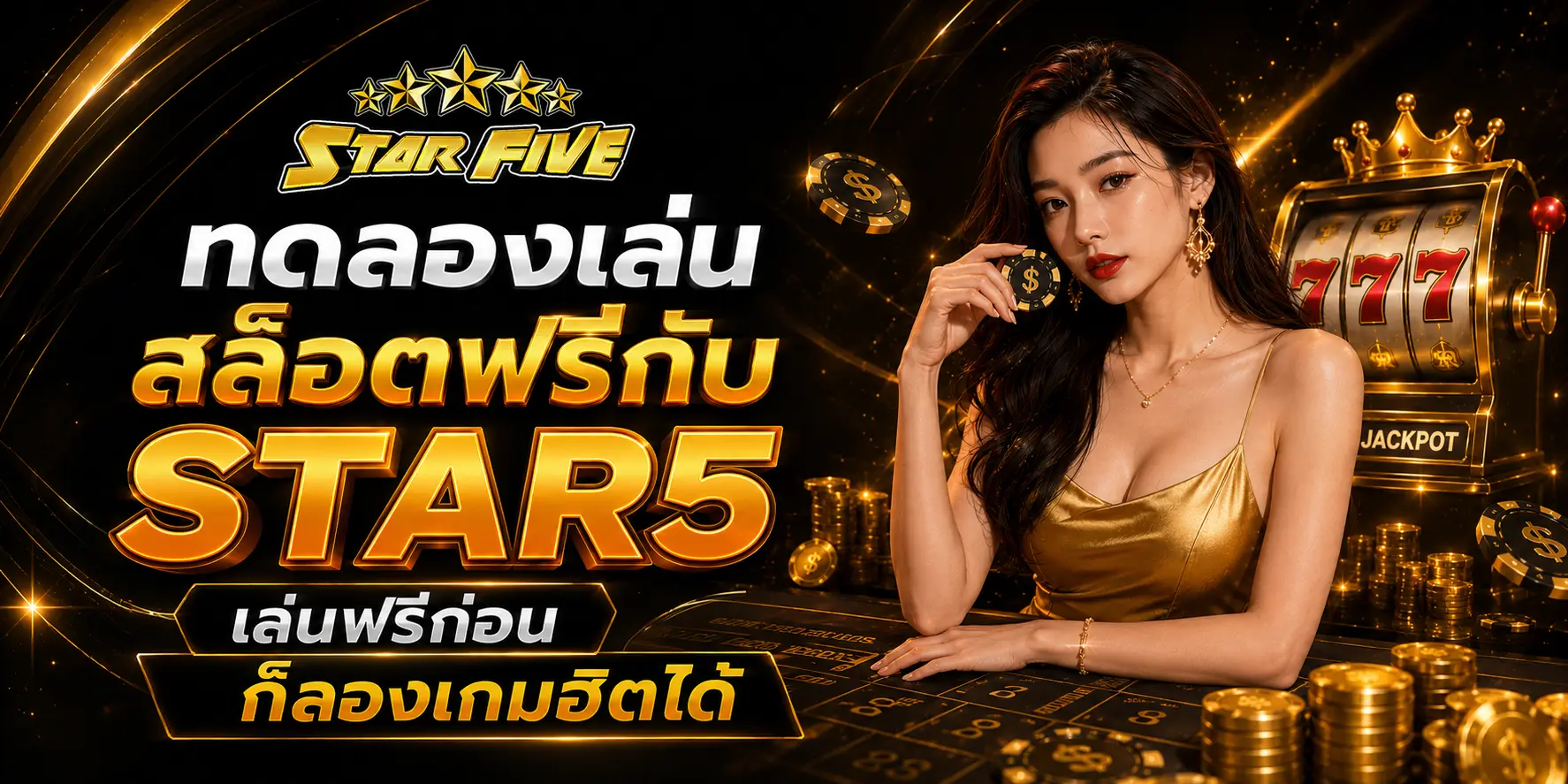 ทดลองเล่นสล็อตฟรีกับ STAR5